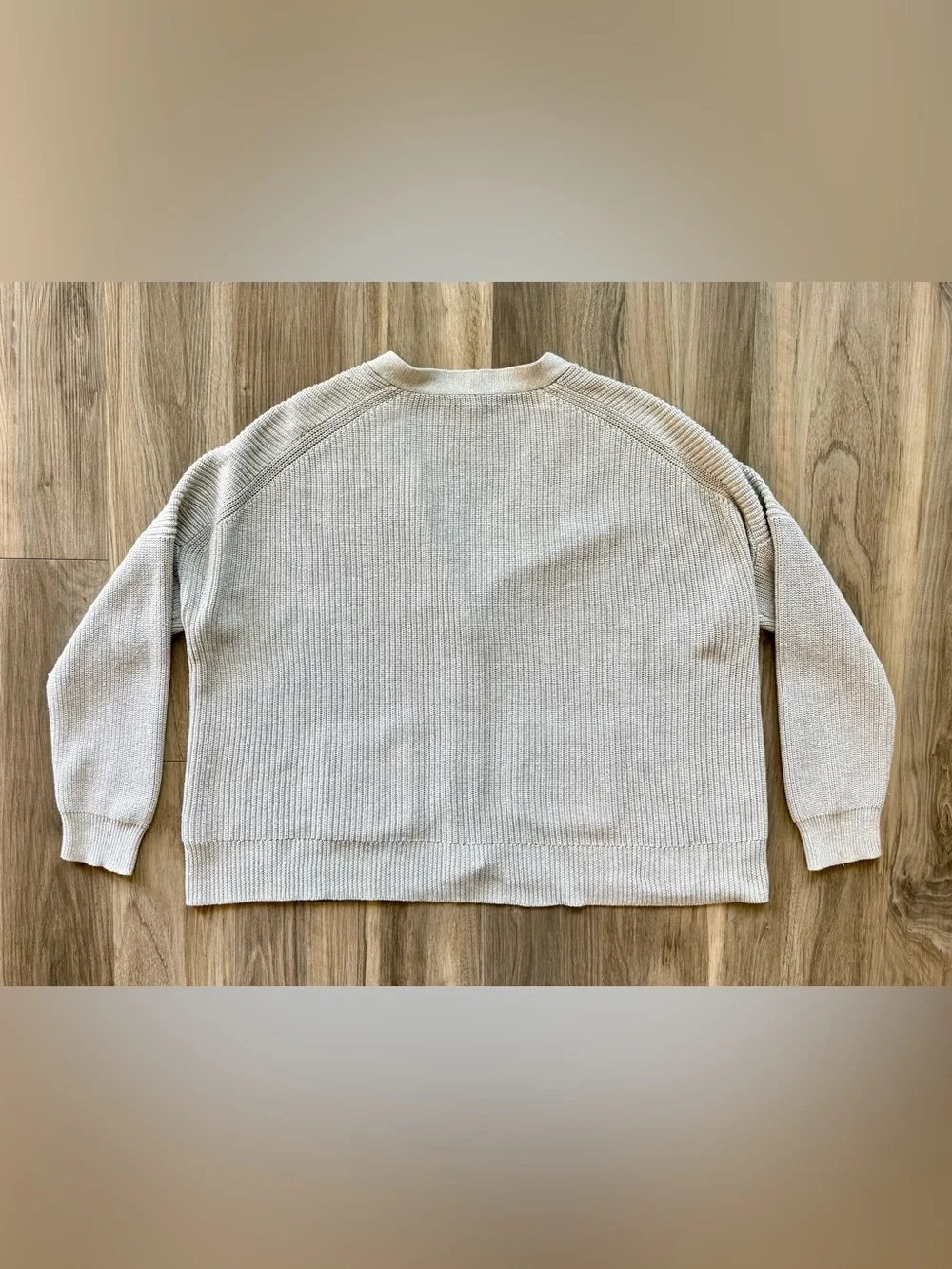 J. Crew Oversized Gray Cardigan Size L